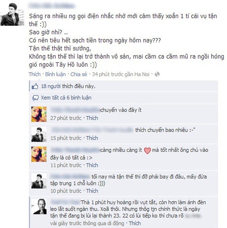 Liệu tận thế có nên tiêu hết tiền?