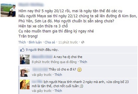 Rủ nhau đi chơi cũng gắn với tận thế