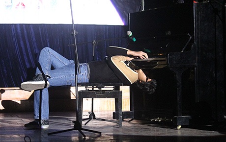 Độc đáo cuộc thi "Got talent" phiên bản chuyên Ams - 1 Tiết mục trình diễn tài năng đàn piano có một không hai của Lê Minh Đức