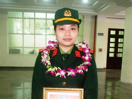 "Sinh viên 5 tốt" nói về ước mơ và động lực phấn đấu - 1 Đặng Thái Hà, sinh viên năm thứ 4 Học viện Quân y