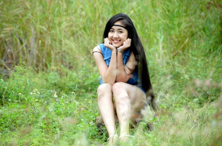 Nụ cười thiên thần trong veo của nữ sinh tuổi 15 - 10 Theo