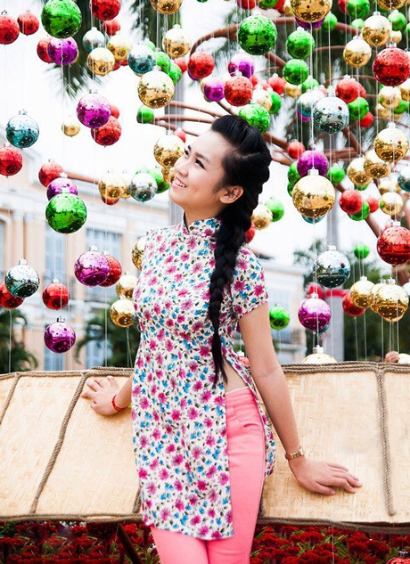 Những nữ sinh 9X Đà Nẵng mới nổi “hút hồn” giới trẻ - 7 Với chiếc răng khểnh cực duyên, Võ Tính thu hút teen Đà Nẵng với nụ cười trong veo, tỏa nắng