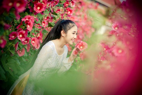 Những nữ sinh 9X Đà Nẵng mới nổi “hút hồn” giới trẻ - 6 Với chiếc răng khểnh cực duyên, Võ Tính thu hút teen Đà Nẵng với nụ cười trong veo, tỏa nắng
