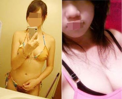 Để câu được con cá mập, không ít nữ sinh bạo dạn tung ảnh khoe thân.
