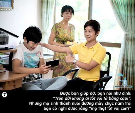 Dân mạng xúc động với bộ ảnh về Mẹ - 7 Câu chuyện thứ 7: Lòng tốt của mẹ