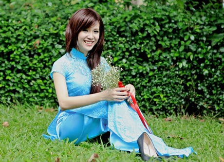 Gặp gỡ nữ sinh người mẫu học giỏi Sài thành - 11 Hoàng Dung