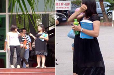 Khi nữ sinh “vác” bụng bầu lên giảng đường - 1 Khi nữ sinh “vác” bụng bầu lên giảng đường