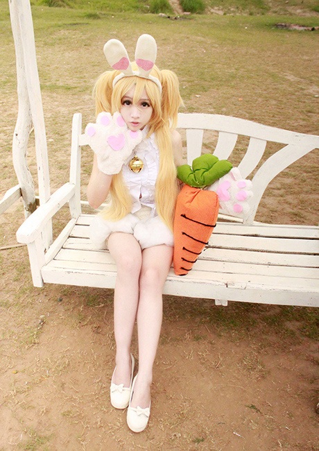 "Công chúa" cosplay Chibi hóa thành thỏ con đáng yêu - 10 M