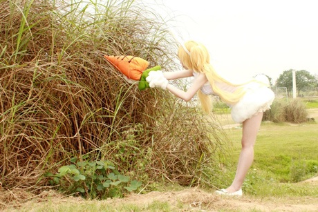"Công chúa" cosplay Chibi hóa thành thỏ con đáng yêu - 5 M
