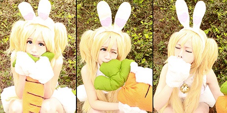 "Công chúa" cosplay Chibi hóa thành thỏ con đáng yêu - 7 M