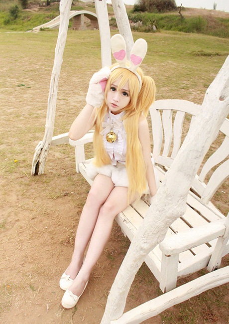 "Công chúa" cosplay Chibi hóa thành thỏ con đáng yêu - 9 M