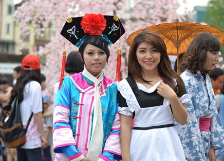 Giới trẻ Hà thành hóa thân độc đáo tại lễ hội Cosplay - 5 Hoàng Dung