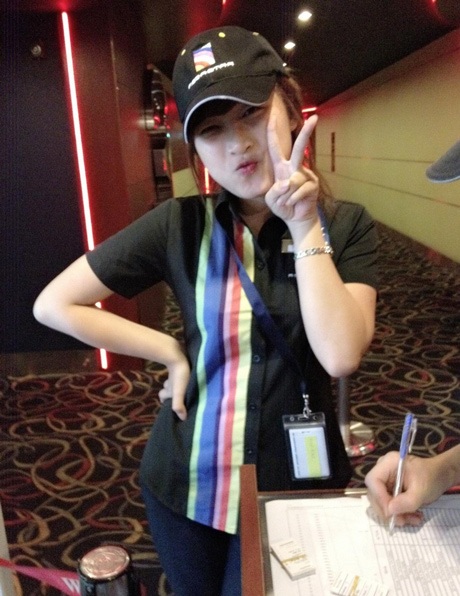 Những việc part-time “hot” nhất mùa hè - 3 Phương Anh- Nhân viên dễ thương ở một rạp chiếu film