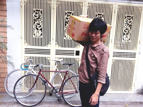 Những việc part-time “hot” nhất mùa hè - 1 Trung Anh - Một ngày làm việc của người vận chuyển