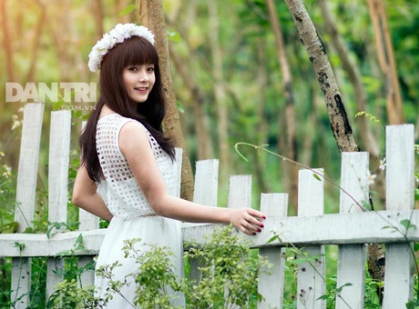 Nữ sinh trường Điện ảnh xinh đẹp buổi sớm mai - 8 Hoàng Dung