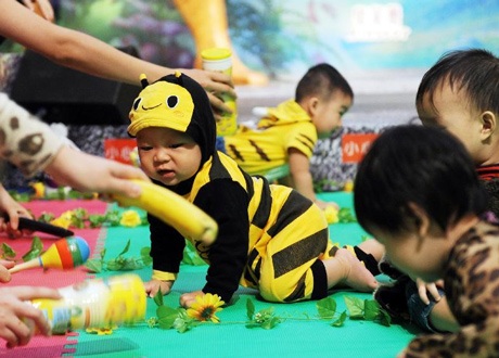 để dụ dỗ các bé