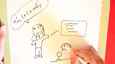 Xúc động clip trải lòng về kí ức tuổi thơ qua nét vẽ