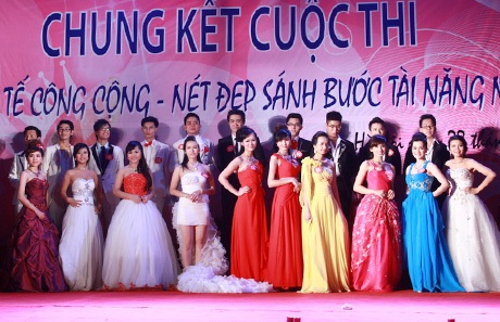 Lộ diện Hoa khôi và Hoa vương ĐH Y tế công cộng - 3 20 thí sinh Miss & Mr HSPH 2013