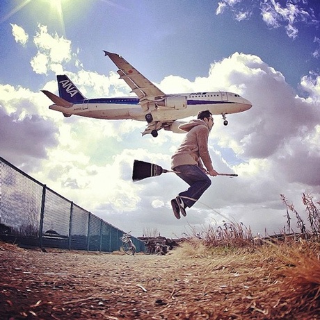 Xem chàng trai Nhật “bay” như Harry Potter - 8 Vũ Phong