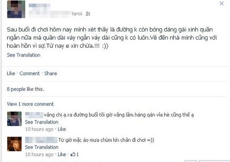 Giới trẻ hoang mang trước tin đồn rạch đùi thất thiệt - 3 Những bình luận, chia sẻ về tin đồn này khiến bạn trẻ hoang mang.