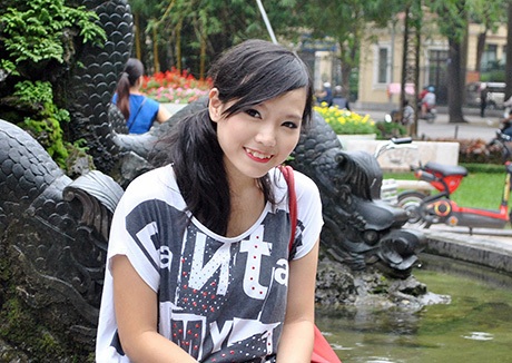Top 10 nữ sinh xinh đẹp ĐH Y tế công cộng - 4 Nguyễn Thị Hồng Vân - K9D