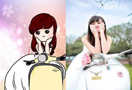 Trào lưu vẽ Chibi ngày càng hút giới trẻ Việt - 6 Thanh Hằng cá tính cùng tấm hình Chibi