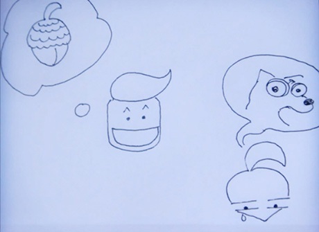 Những hình ảnh ngộ nghĩnh trong clip Cọc đi tìm trâu