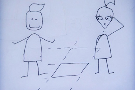 Những hình ảnh ngộ nghĩnh trong clip Cọc đi tìm trâu