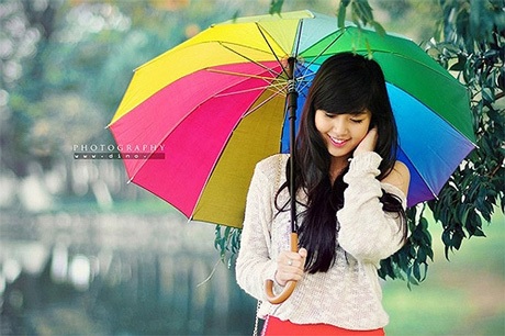 Hoa khôi Quốc học Huế đạt điểm tốt nghiệp loại Giỏi - 13 Thể Ny có khuôn mặt và nụ cười thiên thần