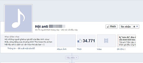 Những kẻ sống "kí sinh" trên cơn sốt cộng đồng mạng - 4 Fanpage anti nhằm lôi kéo người khác bôi xấu một nhân vật nào đó.