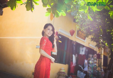 Ngắm Miss Teen Phương Thảo duyên dáng trong tà áo dài - 4 Hoàng Dung