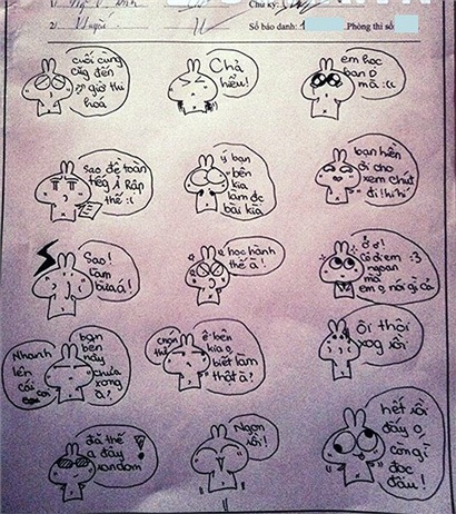 Những tờ giấy nháp "bá đạo" của sĩ tử mùa thi - 2 Giấy nháp thí sinh môn Hóa học trong kỳ thi tốt nghiệp THPT