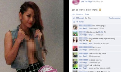 Bị phát tán ảnh “nhạy cảm”, hotgirl Chipu lên tiếng giãi bày - 1 Bức ảnh nhạy cảm của Chipu khiến dân mạng xôn xao tối 26/7