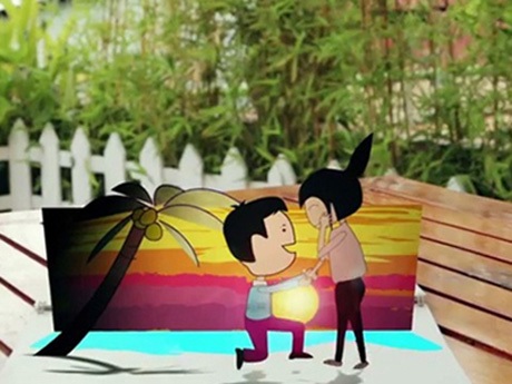 Clip chuyện tình yêu ngọt ngào của đôi trẻ Hà Nội - Sài Gòn - 4 Và lời cầu hôn ngọt ngào trên bờ biển