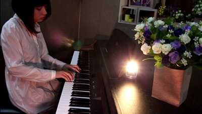 “Nàng piano” Bội Ngọc - 2 Đến dự án “Tín đồ Piano”