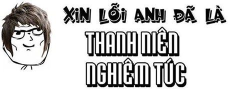 Dân mạng rộ trào lưu "thanh niên nghiêm túc" - 8 Bức ảnh này được các thành viên hội nghiêm túc treo trên trang cá nhân của mình