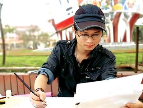 Gặp “hiện tượng mới” gây sốt làng truyện tranh online - 1 Vẽ tranh về cuộc đời sóng gió của cầu thủ Công Vinh