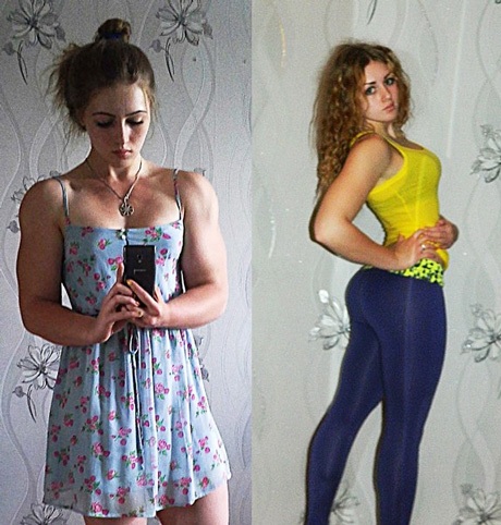 Thậm chí bắp tay của cô hoàn toàn có thể so đọ với chàng trai tập luyện cùng lứa tuổi!