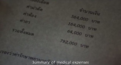 Clip về tình người khiến dân mạng cảm động - 4 Số tiền chữa trị quá lớn và người con gái ông đã phải rao bán quán ăn