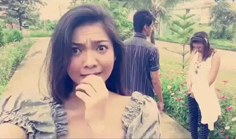 Sốt clip cảnh báo giới trẻ "nghiện" mạng xã hội - 5 Khi gặp một đôi tình nhân cãi nhau