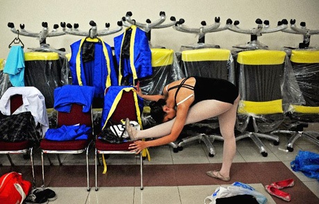 Để có được những động tác uyển chuyển, đẹp mắt