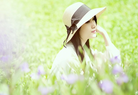 Nữ sinh Sài thành tinh khôi trong nắng thu - 7 Hoàng Dung
