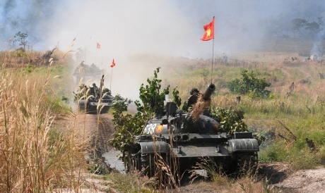 Chiến sĩ trẻ “cưỡi” tăng, luyện súng - 3 Lữ đoàn được thành lập năm 1973 (có bí danh Đoàn Sơn Lâm), lập chiến công vang dộ