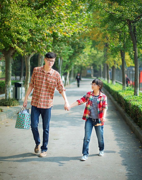 Ảnh đời thường của cặp đôi “siêu lệch” gây sốt - 7 Vũ Phong