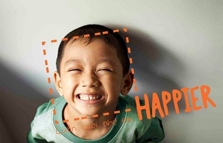 Giải bài toán “Truyền thông trong tình nguyện” - 1 “Cười lên nhé em”