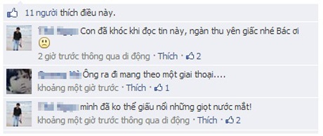 Những bình luận đầy nghẹn ngào của bạn trẻ