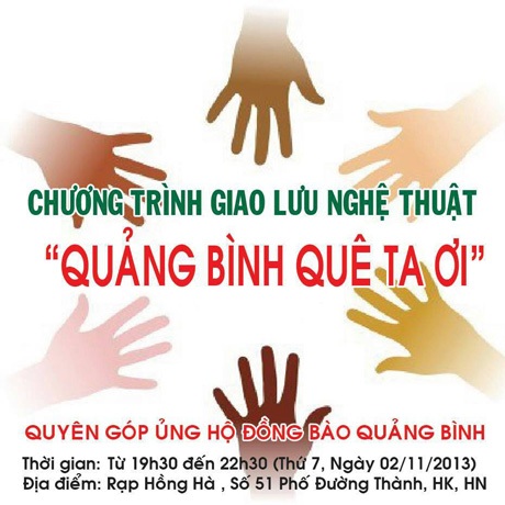 Chung tay sẻ chia cùng đồng bào Quảng Bình - 1 Chung tay sẻ chia cùng đồng bào Quảng Bình