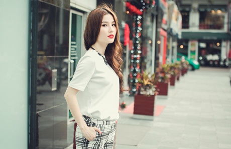 Gặp người mẫu 9X xinh đẹp, nói tiếng Anh “như gió” - 8 Vũ Phong