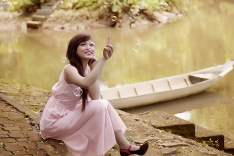 Á khôi Miss Teen trong trẻo ngày nắng nhẹ - 2 Hoàng Dung