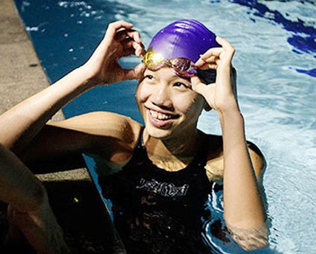 Những cô gái Việt ghi dấu ấn đậm nét năm 2013 - 1 Kình ngư trẻ được đặt nhiều kỳ vọng - Nguyễn Thị Ánh Viên.